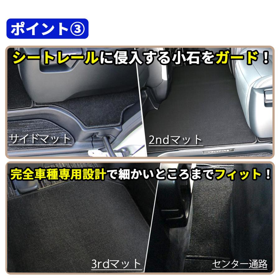 アルファード ヴェルファイア 30系 トヨタ 前期 後期 フロアマット