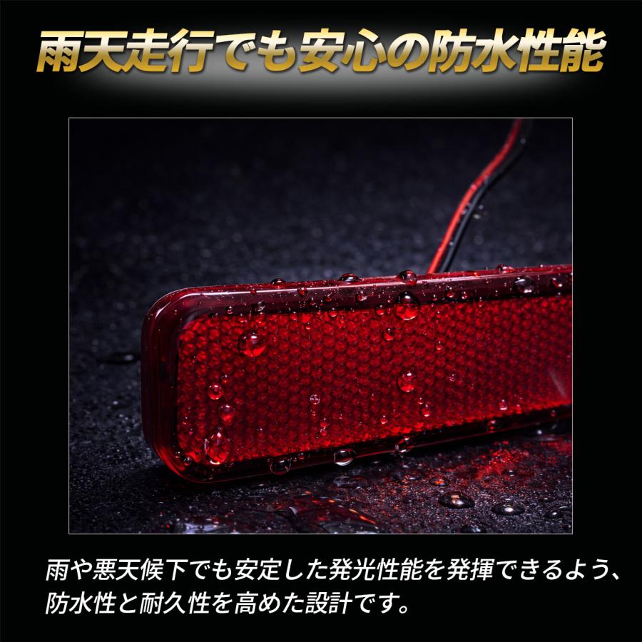 デイズ 日産 LED リフレクター ブレーキランプ ポジション レッド 外装