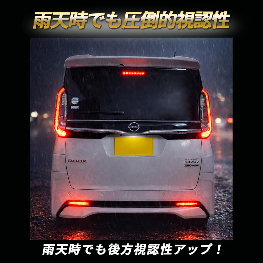 ルークス 社外フルLEDテールランプ&リフレクターセット 車 ルークス 社外フルLEDテールランプ&リフレクターセット