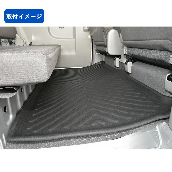エブリィ バン DA17V フロアマット 3D ラバーマット 後部座席 セカンド