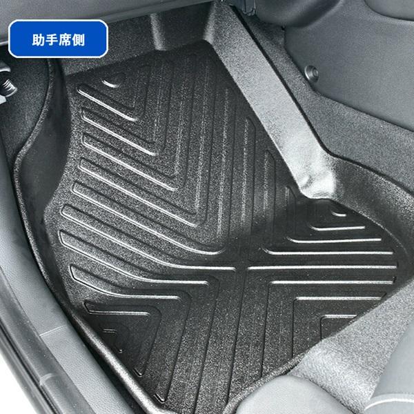 ヴェゼル RV3 4 5 6 フロアマット 3D ラバーマット 運転席 助手席 1列