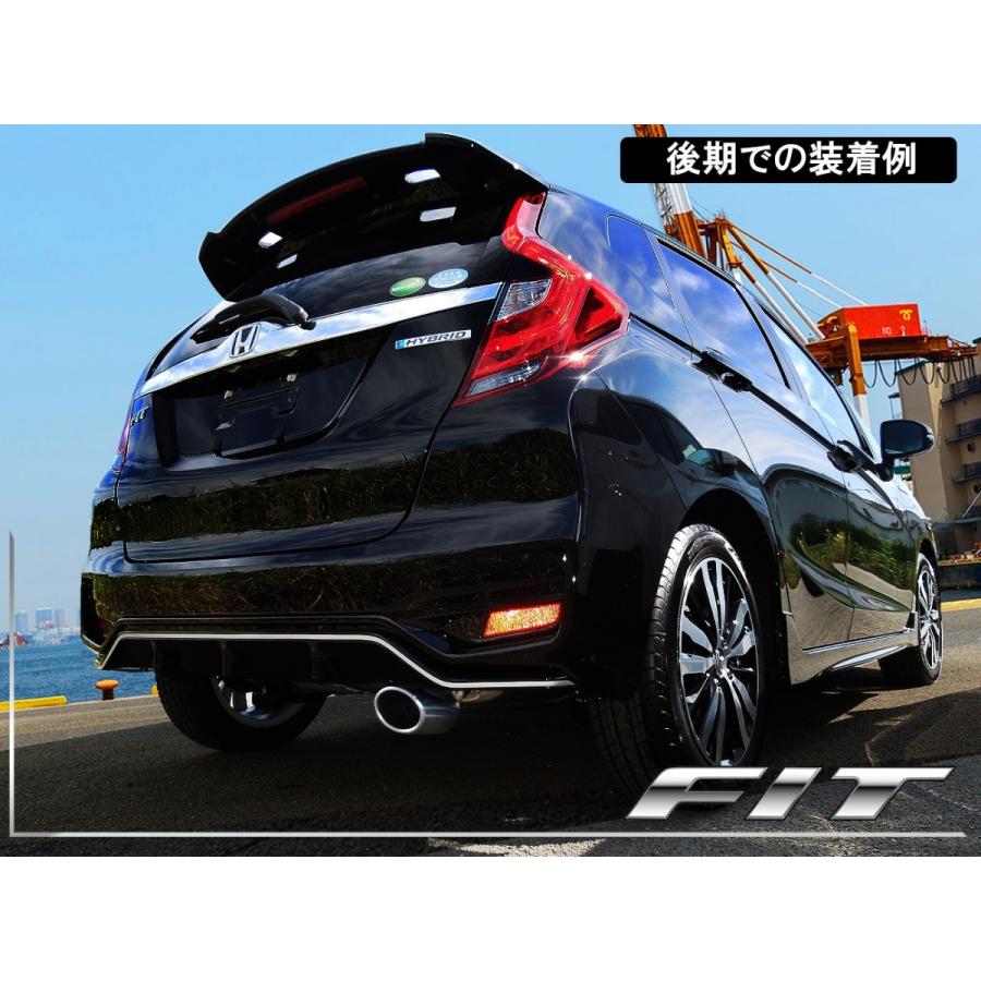 ホンダ フィット Gk Gp ハイブリッド対応 マフラーカッター ステンレス 排気口 下向き オーバル シングル Mg 3 1 Fitgk ベルタワークス ヤフー店 通販 Yahoo ショッピング