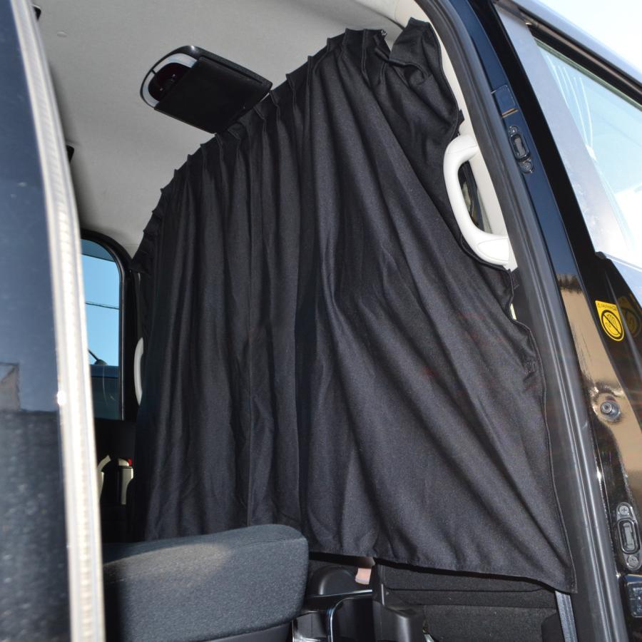 セレナ C27 間仕切り セカンド カーテン ブラック 日産 : ベルタ