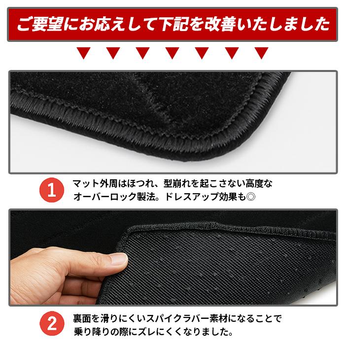 NBOX JF1 JF2 フロアマット カーマット ラグマット 2列目 後部座席