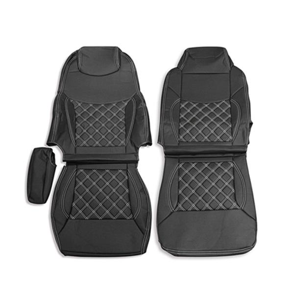 日野プロフィア、Aur トランジートシートカバー 黒 日野 NEW プロフィア 2003(H15).12 - 2018(H30).3 シートカバー