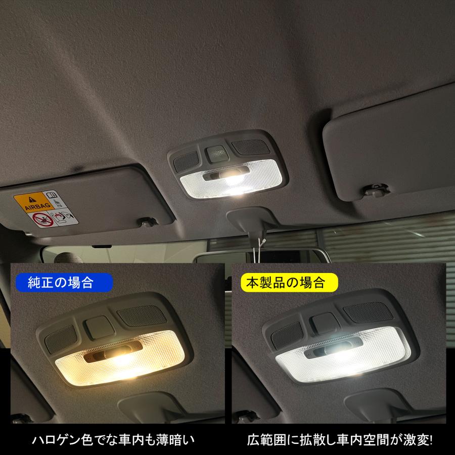 タント カスタム LA600S LA610S LED ルームランプ セット T10 31mm