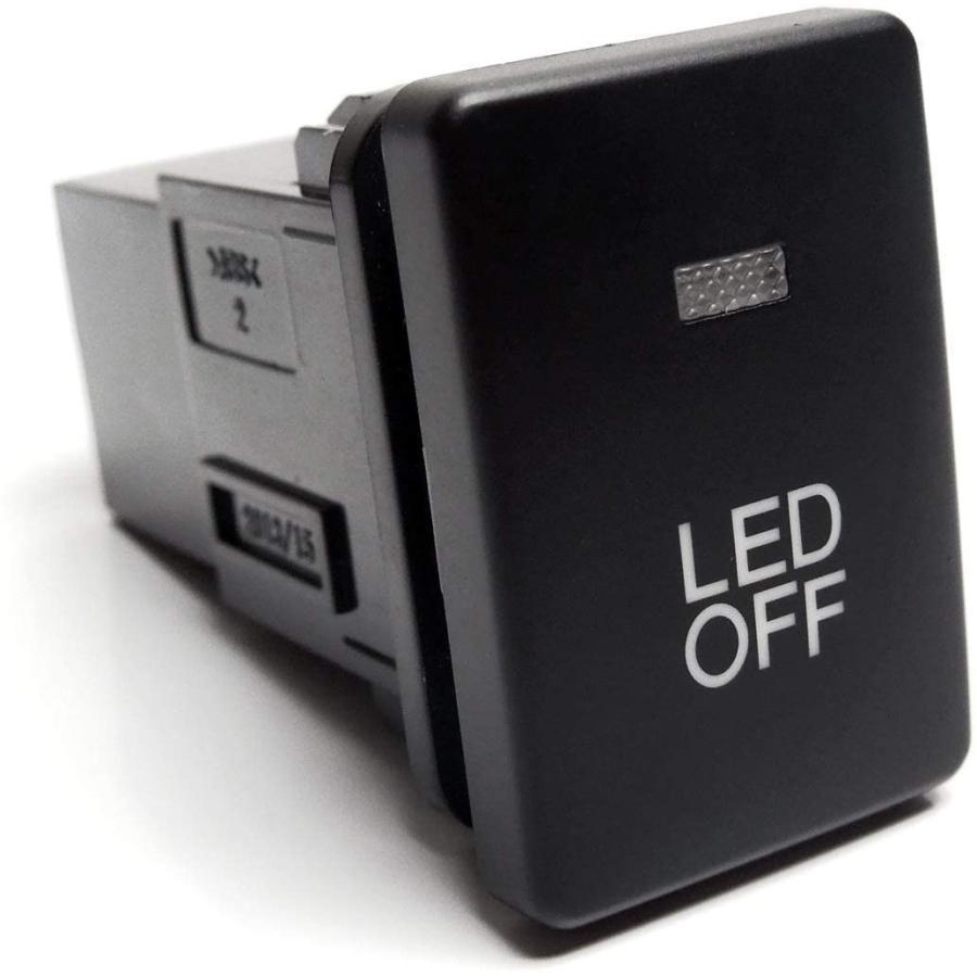 プリウスα 40系 LED スイッチ 増設 車検対策 インジケーター スイッチ