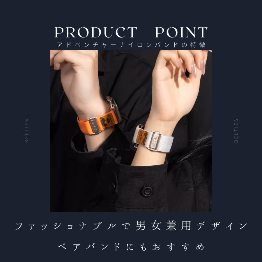 Apple Watch アップルウォッチ バンド ベルト ナイロン メンズ