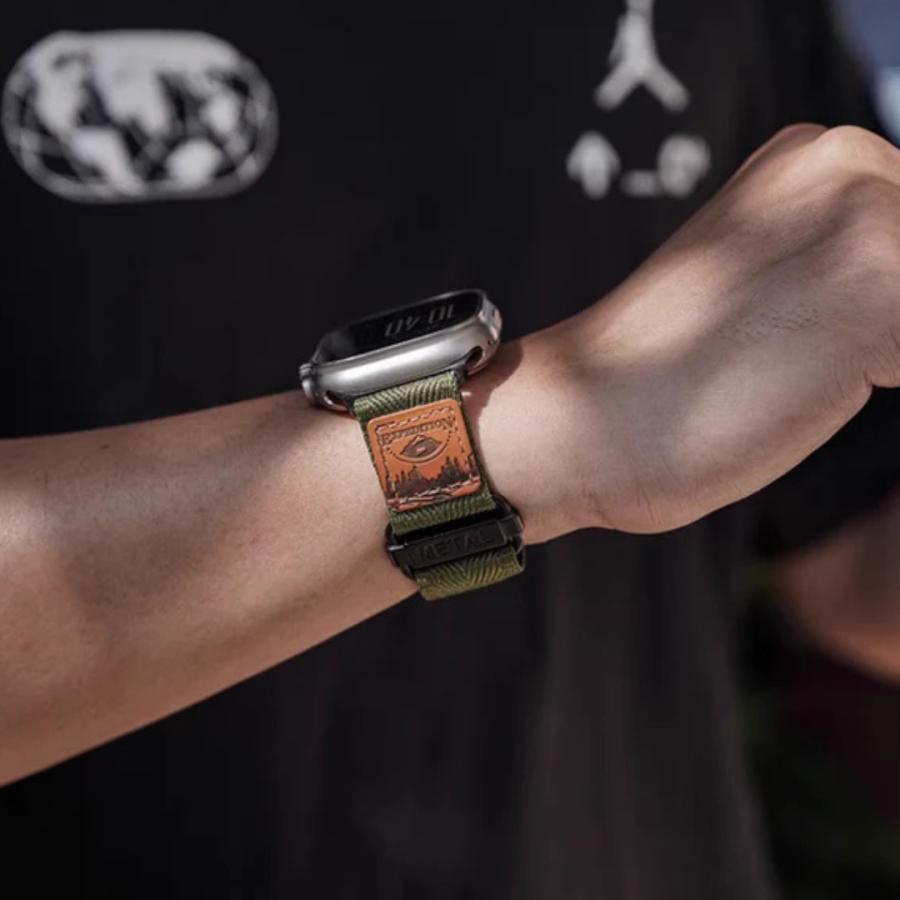 Apple Watch アップルウォッチ バンド ベルト ナイロン メンズ