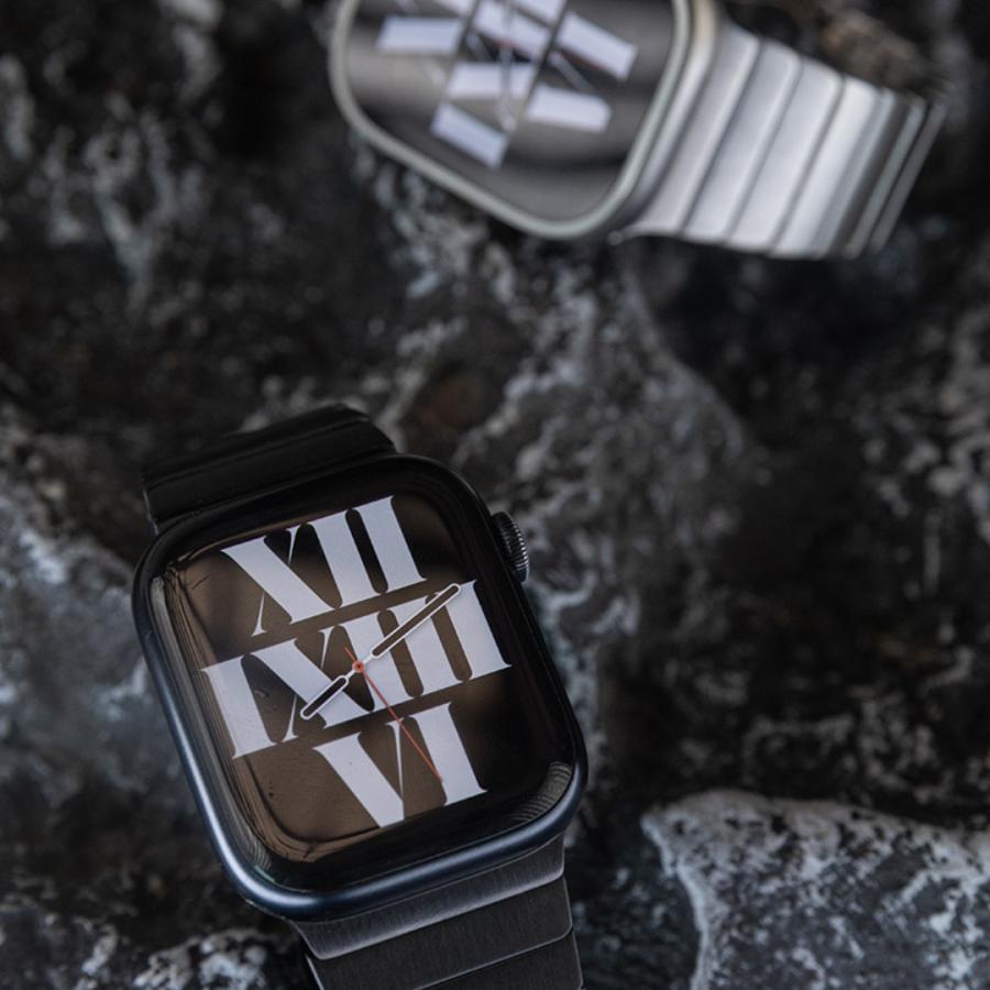 全シリーズ対応 アップルウォッチ Apple Watch バンド ステンレススチールバンブーバンド BELTIES ベルティーズ 38mm 40mm 41mm 42mm 44mm 45mm 46mm 49mmの画像