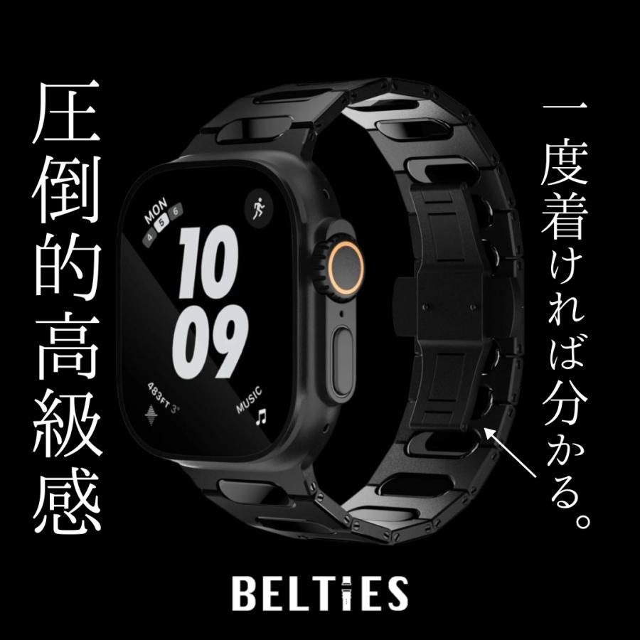 Apple Watch BELTIES ベルティーズ アップルウォッチ バンド チタン