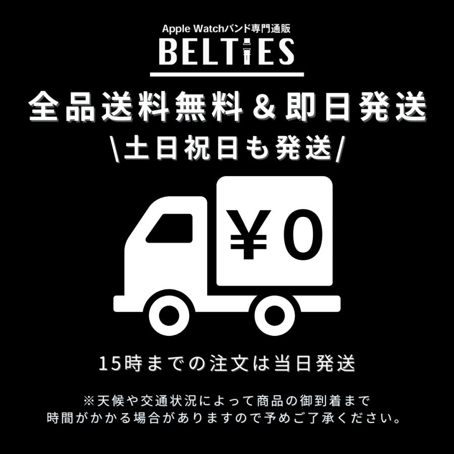SE Series10 11 対応 アップルウォッチ バンド ケース 一体型 ステレンス Apple Watch sol Chronos Metal BELTIES ベルティーズ 44mm 45mm 46mmの画像
