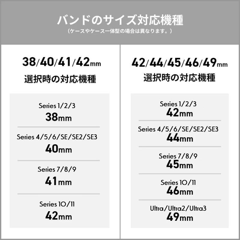 SE Series10 11 対応 アップルウォッチ バンド ケース 一体型 ステレンス Apple Watch sol Chronos Metal BELTIES ベルティーズ 44mm 45mm 46mmの画像