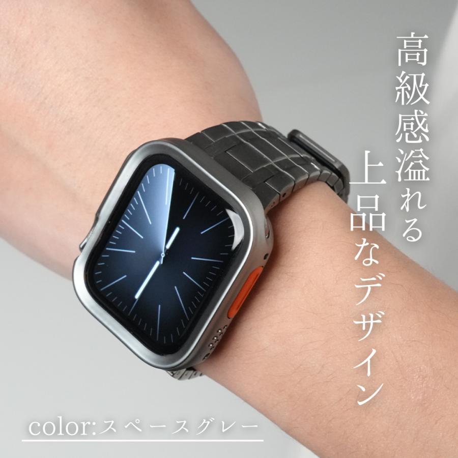 Apple Watch 全シリーズ対応 アップルウォッチ バンド ベルト メンズ