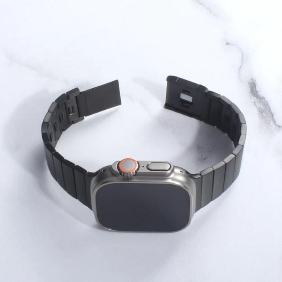アップルウォッチ Apple Watch バンド 工具不要 メンズ ステンレス マグネット スマートマグネティックバンド BELTIES ベルティーズ 42mm 44mm 45mm 46mm 49mmの画像