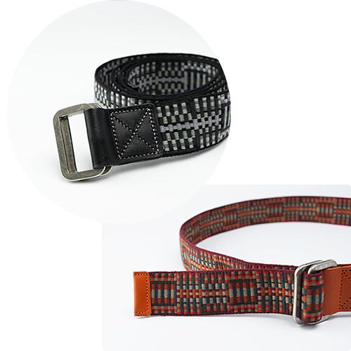 GEVAERT（ゲバルト） ダブルリングベルト メンズ レディース ベルト 布