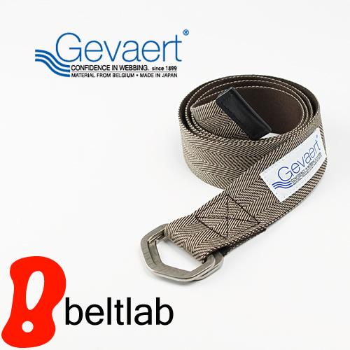 GEVAERT（ゲバルト） ダブルリングベルト メンズ レディース ベルト 布
