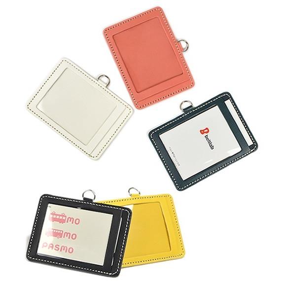 パスケース 定期入れ レディース カード入れ ICカード 女性用 姫路レザー 革小物 日本製 IDホルダー itteki いってき 12色 | ブランド登録なし | 04