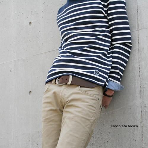 ベルト メンズ レディース カジュアル レザーベルト 本革 牛革 日本製 一枚革ベルト おしゃれ シンプル ワンポイント 男性 女性 Bllb0355 ベルト専門店ベルトラボ Yahoo 店 通販 Yahoo ショッピング