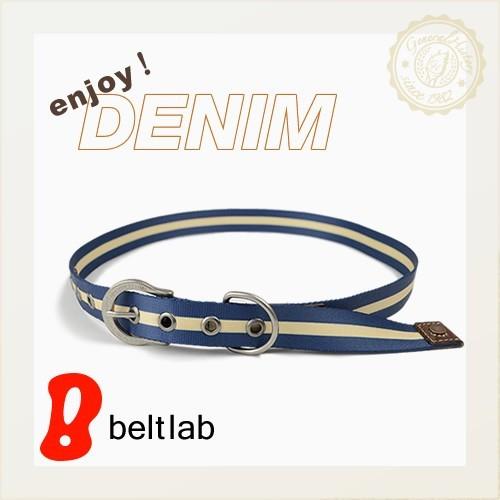 ベルト メンズ レディース カジュアル テープベルト enjoy DENIM