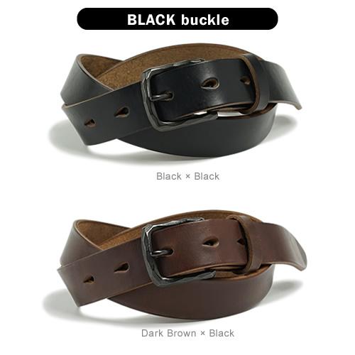 ベルト メンズ 日本製 カジュアル 本革 ホーウィン社 クロムエクセル