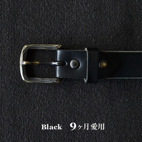 栃木レザー ベルト メンズ カジュアル 日本製 ミシバクロップ 本革