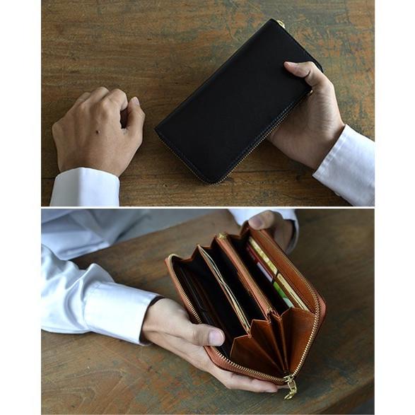 財布 メンズ 長財布 ラウンドファスナー イタリアンレザー カジュアル ビジネス 本革財布 ウォレット レディース | ブランド登録なし | 02