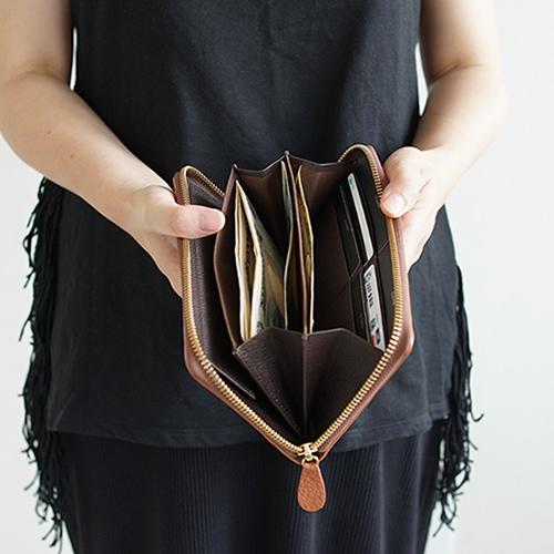 財布 長財布 大きい財布 たくさん入る レディース メンズ ヤク革