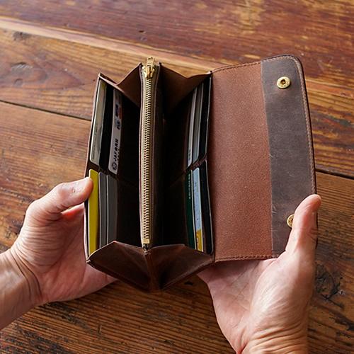 財布 メンズ 長財布 ヌバック 日本製 イタリアンヌバック 起毛革 牛革 ギフト プレゼント 30代 40代 50代 60代 | ブランド登録なし | 05