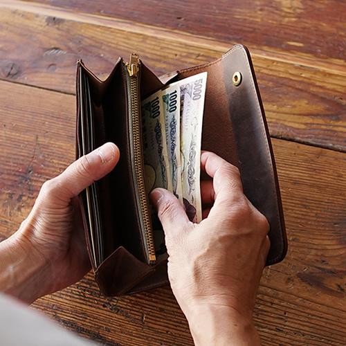 財布 メンズ 長財布 ヌバック 日本製 イタリアンヌバック 起毛革 牛革 ギフト プレゼント 30代 40代 50代 60代 | ブランド登録なし | 06