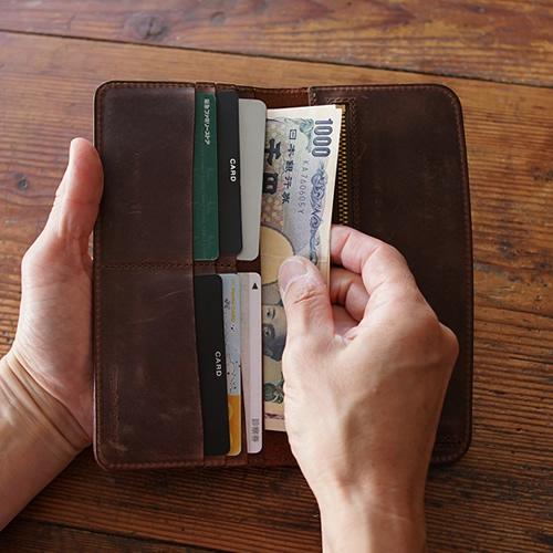 財布 メンズ 長財布 本革 ヌバック 日本製 イタリアンヌバック 起毛革 牛革 ギフト プレゼント 30代 40代 50代 60代 バレンタイン | ブランド登録なし | 06