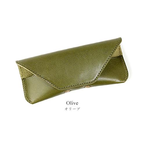 メガネケース 栃木レザー 日本製 メンズ レディース コンパクト 牛革