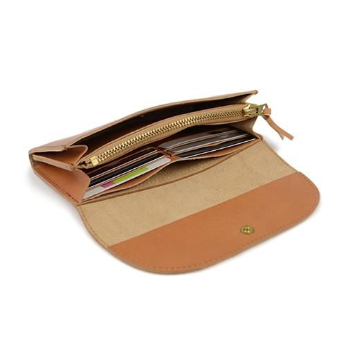 財布 メンズ レディース 長財布 栃木レザー 本革 お札入れ カード入れ 小銭入れ 付き 日本製 牛革 名入れ対応 pot ポット | ブランド登録なし | 19