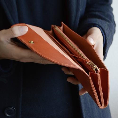 財布 メンズ レディース 長財布 栃木レザー 本革 お札入れ カード入れ 小銭入れ 付き 日本製 牛革 名入れ対応 pot ポット | ブランド登録なし | 13