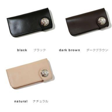 財布 メンズ 長財布 本革 日本製 コンチョ レザーストラップ | ブランド登録なし | 02
