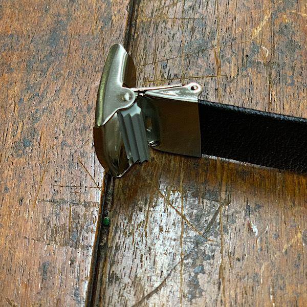 s*u様 ミゼットmp　ドアベルト本革 栃木レザー】 40ミリ幅 レザーベルト ネイティブ柄 クラフトロール