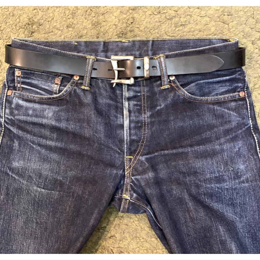 ベルト メンズ 栃木レザー 30ミリ クイックリリースバックル