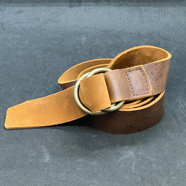 美品】グラッドハンド　ベルト　ダブルリングベルト　レザー　チャーム付き　USA製 楽天市場】GLAD HAND ベルト 革 ダブルリングベルト レザー