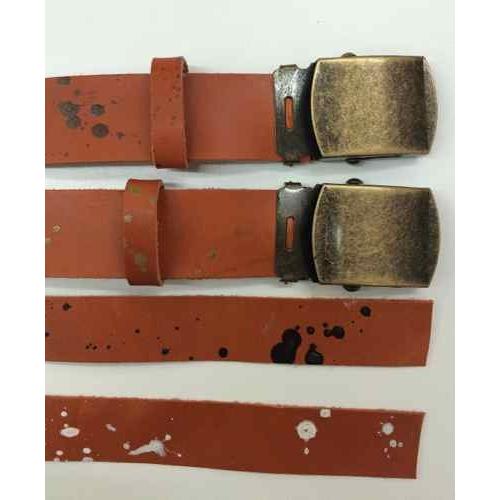 ベルト メンズ 栃木レザー ガチャベルト 32ミリ幅 レザーベルト 牛革