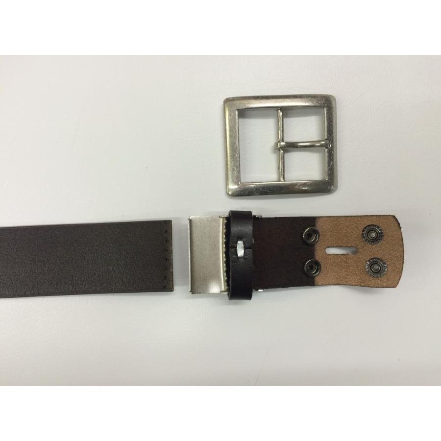 ベルト メンズ レザーベルト スタッズベルト 40ミリ 牛革 本革 ヌメ