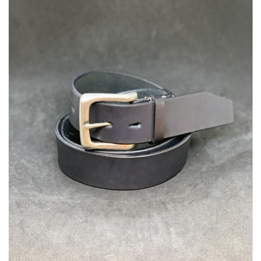 ベルト 栃木レザー メンズ 40ミリ 本革ベルト デニムにハマる 経年変化