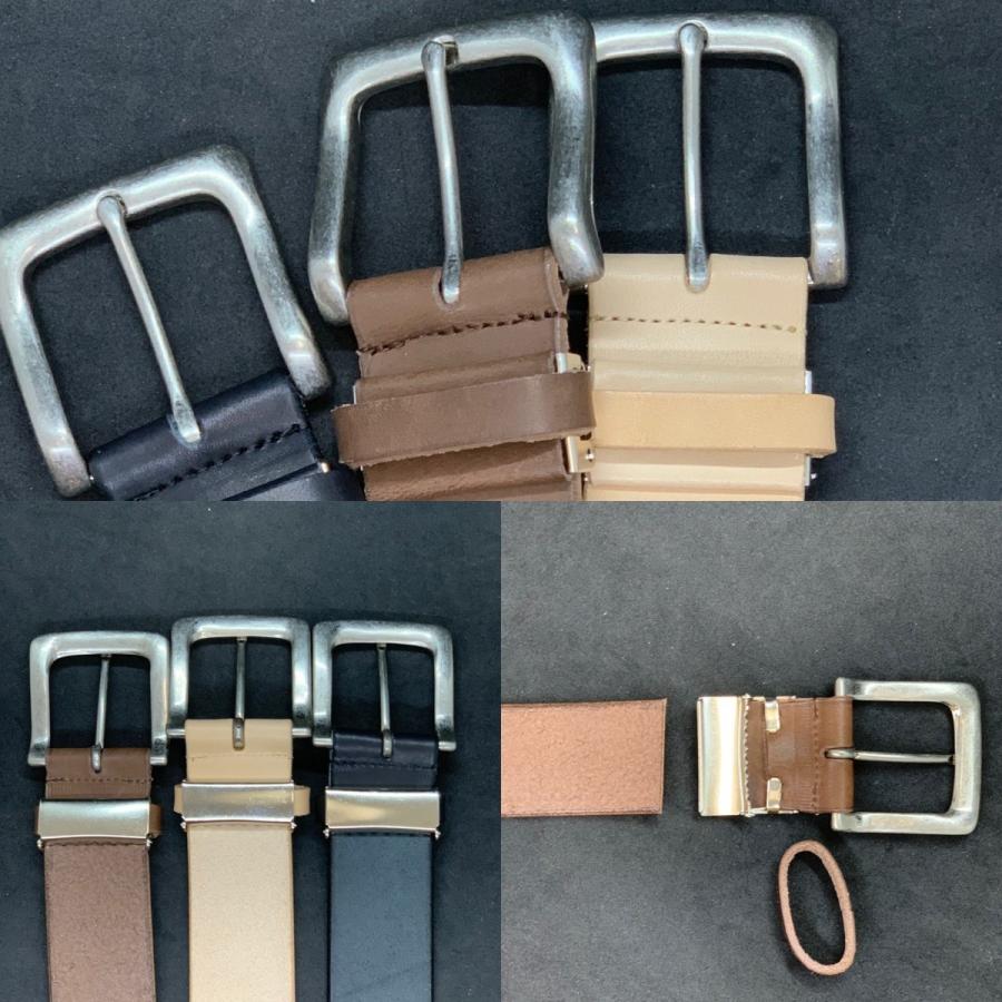 ベルト 栃木レザー メンズ 40ミリ belt 本革ベルト カジュアル 経年