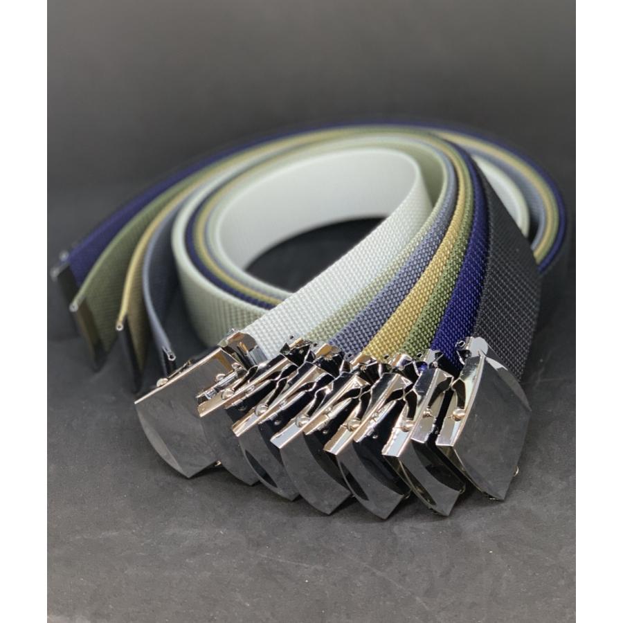 40ミリ幅 作業用 ガチャベルト GIベルト ワークベルト メンズ ナイロン