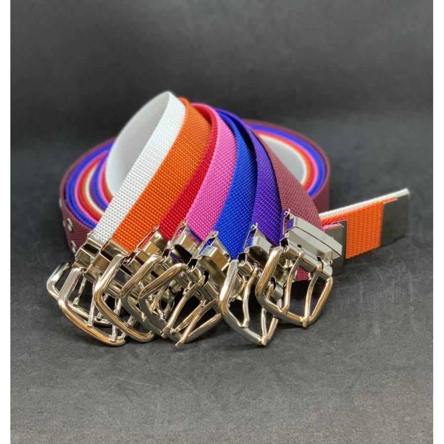 kolor カラー 21aw ダブルバックルベルト 40ミリ幅 作業ベルト ダブルピン 作業用 ワークベルト 120cm ナイロン