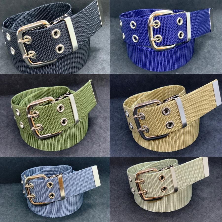 40ミリ幅 作業ベルト ダブルピン 作業用 ワークベルト 120cm ナイロン
