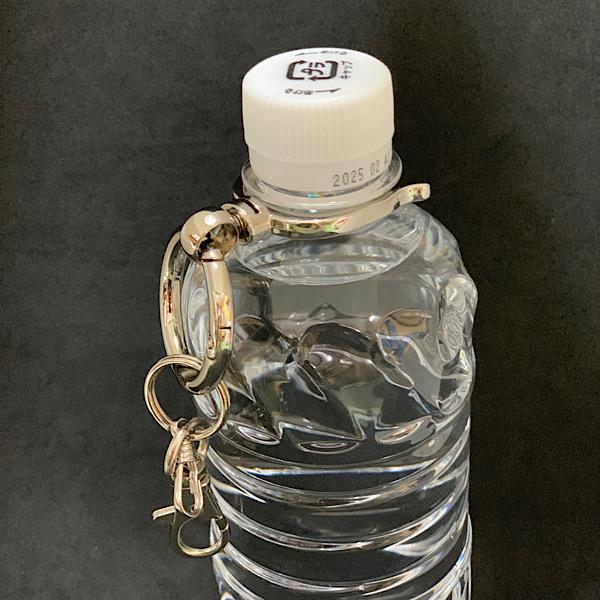 栃木レザー】 ペットボトルホルダー ボトルホルダー ボトルフック 丸型