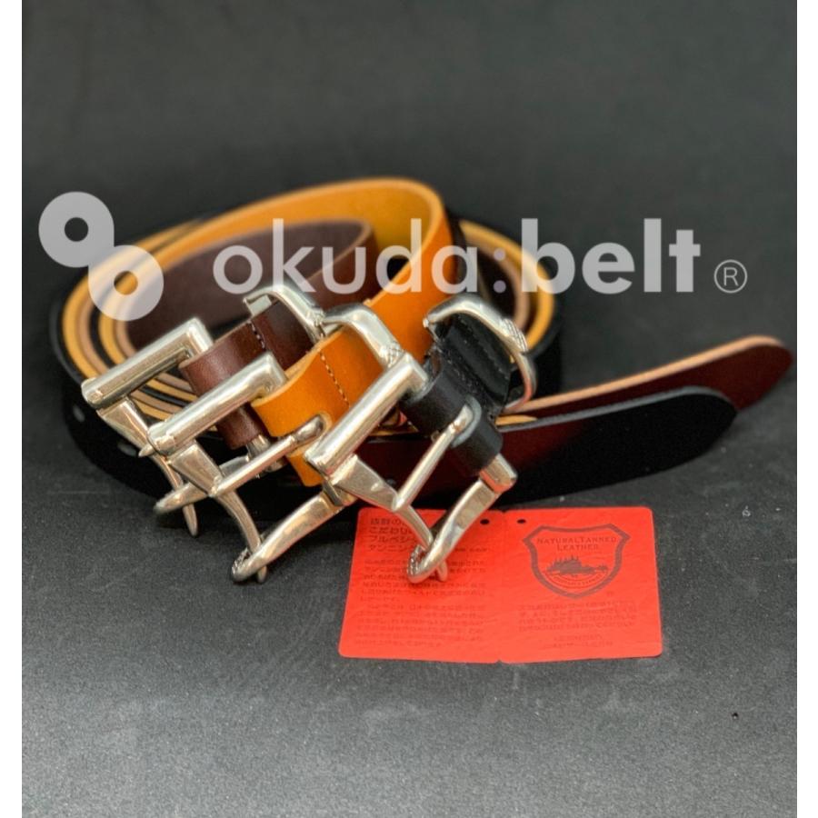ベルト 栃木レザー 30ミリ クイックリリースバックル ファイヤーマン