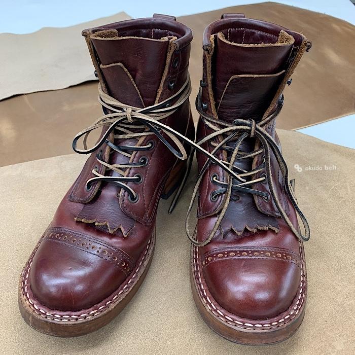 オーダー品　三つ折り財布　クロムエクセル　グリーン ホーウィン クロムエクセル 三つ折り財布 “コンキスタドール” | 大人の