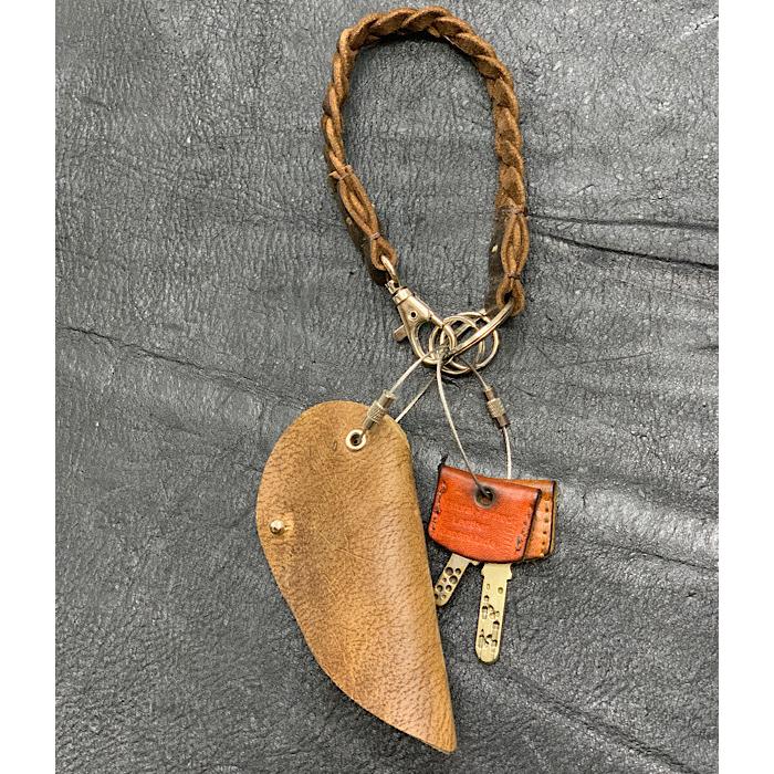 【ポストにお届け 送料無料】 本革キーケース キーホルダー キーカバー レザー メンズ レディース kudu クーズー クードゥー 英国製 ...