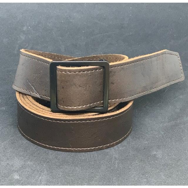 ポストにお届け】 レザーベルト kudu クーズー ガチャベルト ウェブ